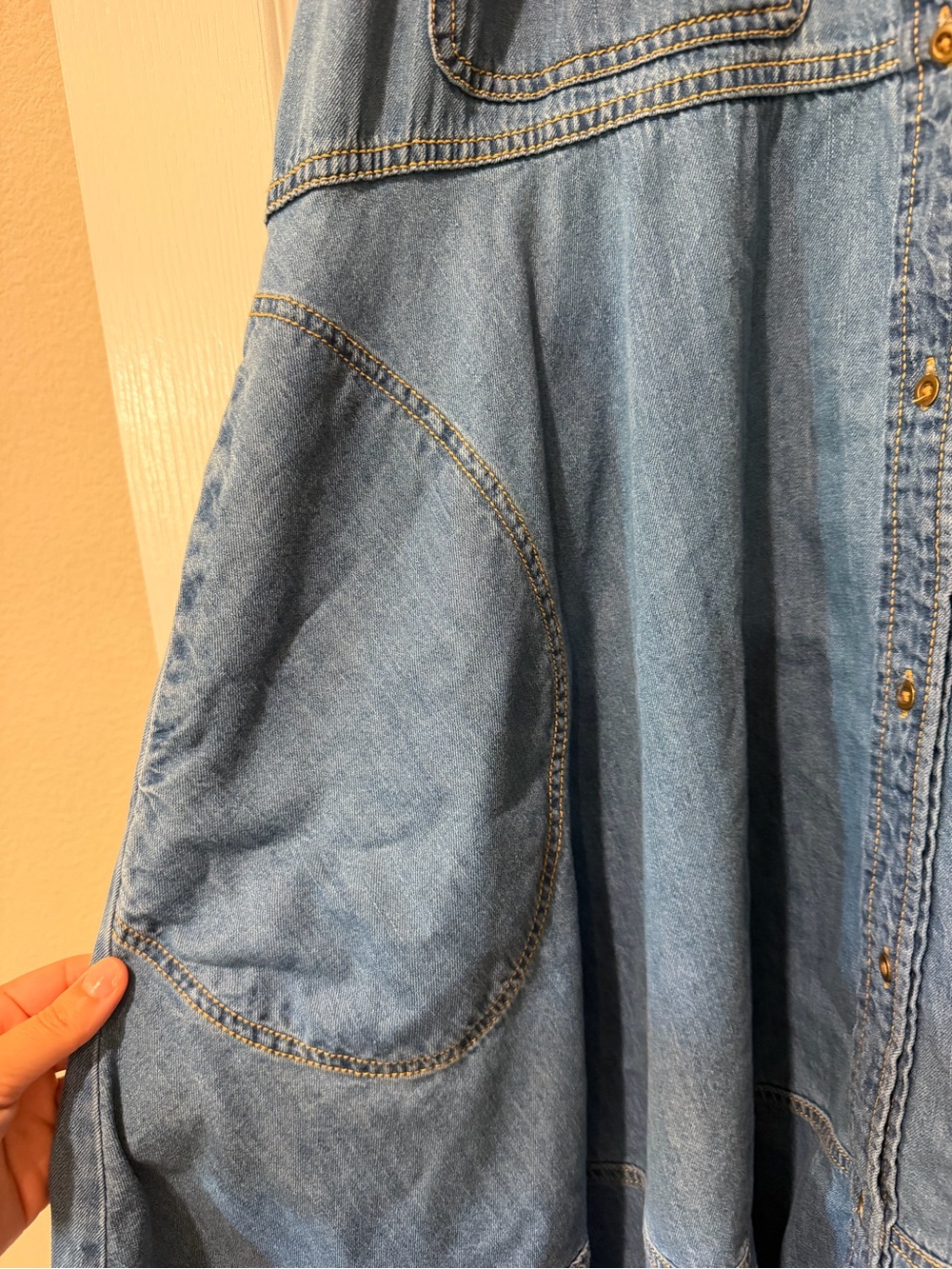 Anthropologie Pilcro Denim Dress - Picture 4 of 7
